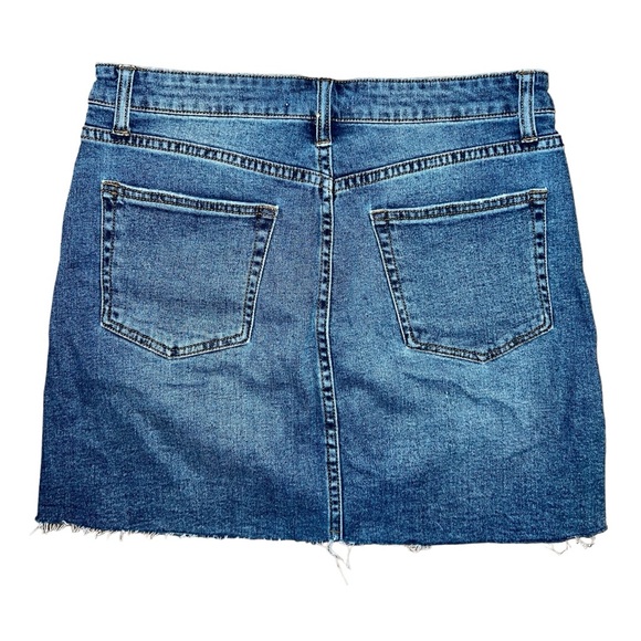 STS Blue Womens Emily Raw Cut Hem Mini Skirt - Picture 4 of 5